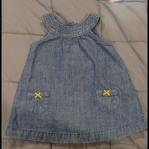 Carter's denim dress, 6m